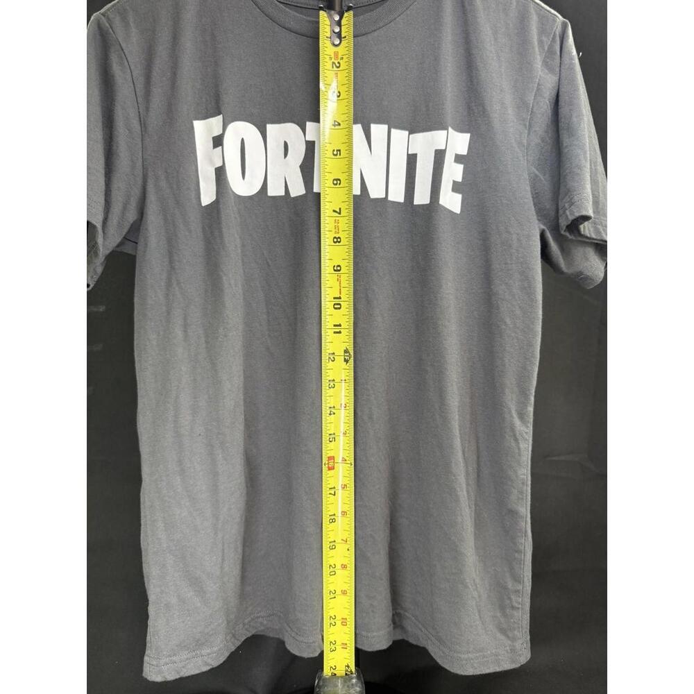 Fortnite Shirt Youth 2XL 18 Charcoal Gray Loot Llama Graphic‎ Video Game Tee - Picture 5 of 7
